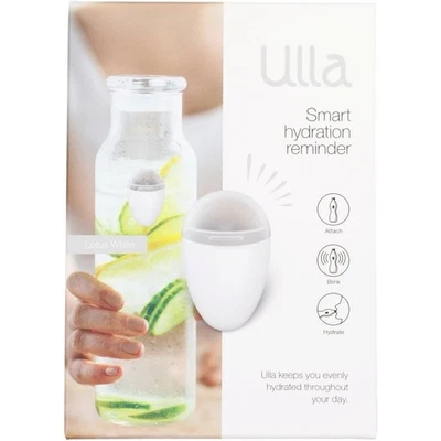 Ulla Smart Hydration Reminder Light 2‑Pack – Lotus White – Drink Water Tracker