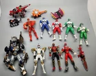 Vintage 14 Power Rangers Figures Bandai - Lost Galaxy Dino Thunder Ninja Jungle
