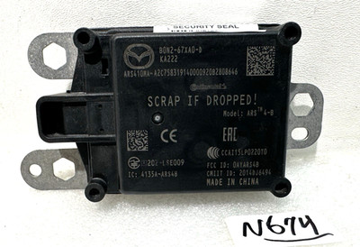 2019 - 2023 Mazda 3 OEM Front Distance Radar Sensor B0N2-67-XA0D