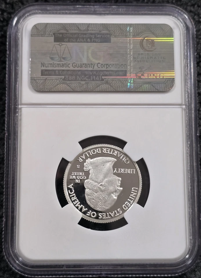 2009 S Silver American Samoa Proof Quarter NGC PF 69 Ultra Cameo / 25C Combine - Image 2 of 2