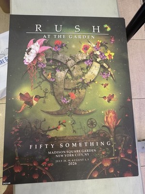 Rush Poster MSG 2026 Madison Square Garden LE1200 50 Something
