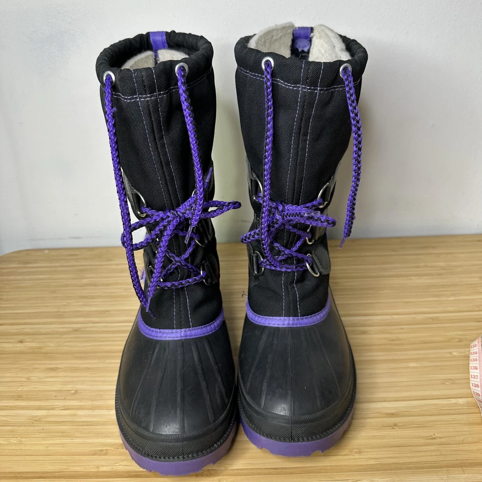 Vintage Arctic Cat ArcticWear Boots Men 8 Winter Waterproof Insulated Snowmobile - Image 2 of 4