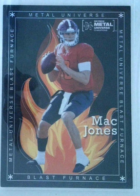 2021 Skybox Metal Universe Champions - Blast Furnace Mac Jones #BF-13 (RC)