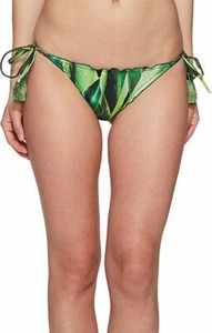 Agua De Coco By Liana Thomaz Women'S Tie Side Bikini Bottom Folhas Onduladas Swimsuit Bottoms (647341259089)