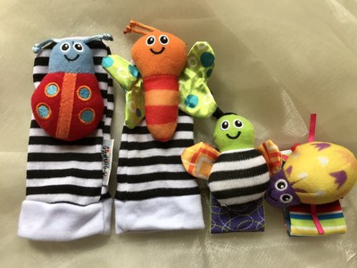lamaze hand and feet rattles