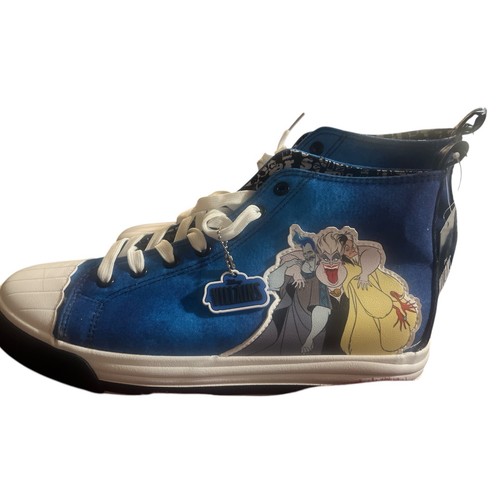 Grown-up blue Disney Villains Hi Top Available In Size 8 - Picture 2 of 10