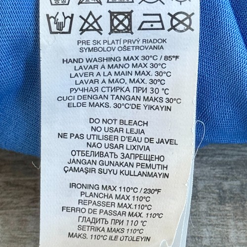 Vestido Mango de lino sin mangas a rayas con cuello en V (talla XS) - Imagen 8 de 10