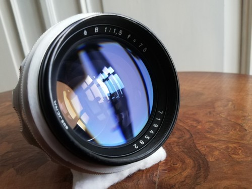 Carl Zeiss Biotar 75 mm f1.5 Objektiv dritte Version M42 seltene B Exportversion. - Bild 9 von 24