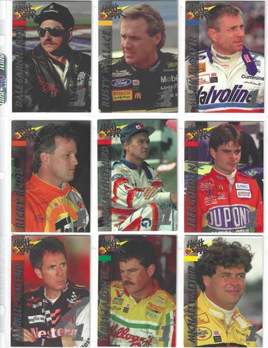 1995 High Gear SILVER DAY 1-100 card Parallel set-Straight from packs to pages!