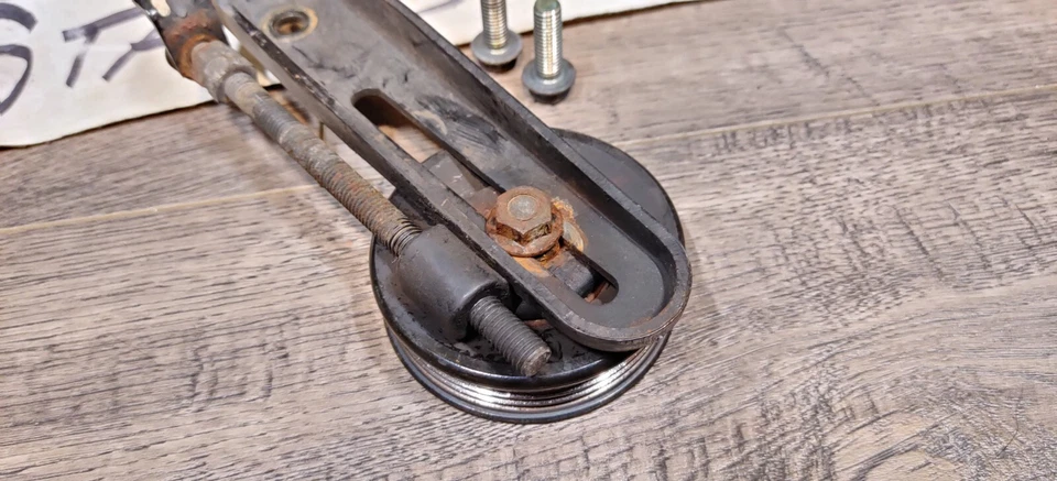 1998-2008 Subaru Forester A/C Drive Belt Idler Pulley Tensioner w/Bolts Complete - Image 2 of 4