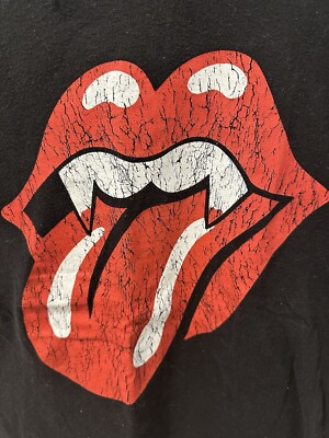 Rolling Stones Lips & Fangs Edition T-Shirt Women's sz Small