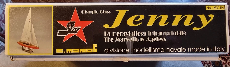 "JENNY" art. MV 54  -  Amati, kit di montaggio in legno, scala 1:12. Nuovo! - Immagine 2 di 4