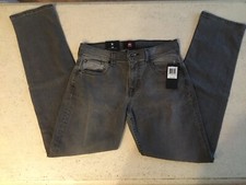 Quicksilver Boys/Young Men  s 27  Slim KPGw Gray Jeans Pants New