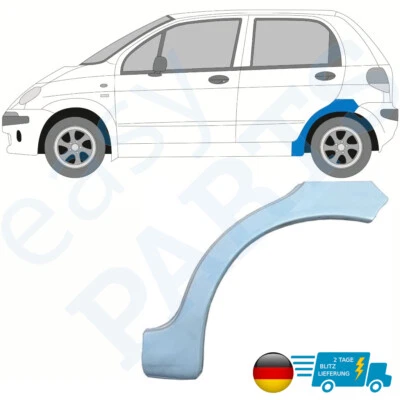 Für Chevrolet Daewoo Matiz 1998-2008 Radlauf reparatur blech Kotflügel Links - Bild 1 von 2