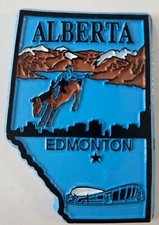Alberta 4 Color Fridge Magnet