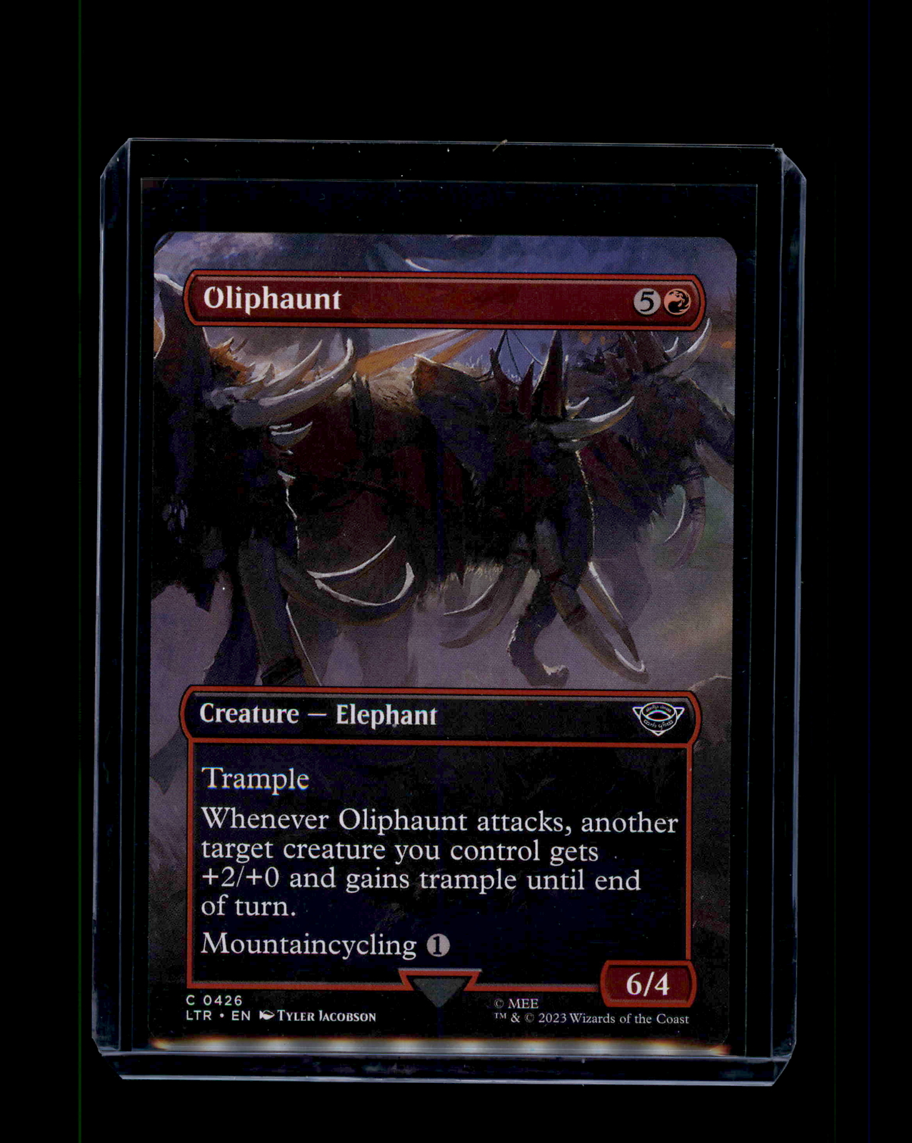 MTG Oliphaunt (Borderless) #426 Common Universes Beyond: The Lord of the Rings