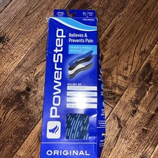 Powerstep Full Length Orthotic Arch Heel Support  Original Size D Men 7 Women 9