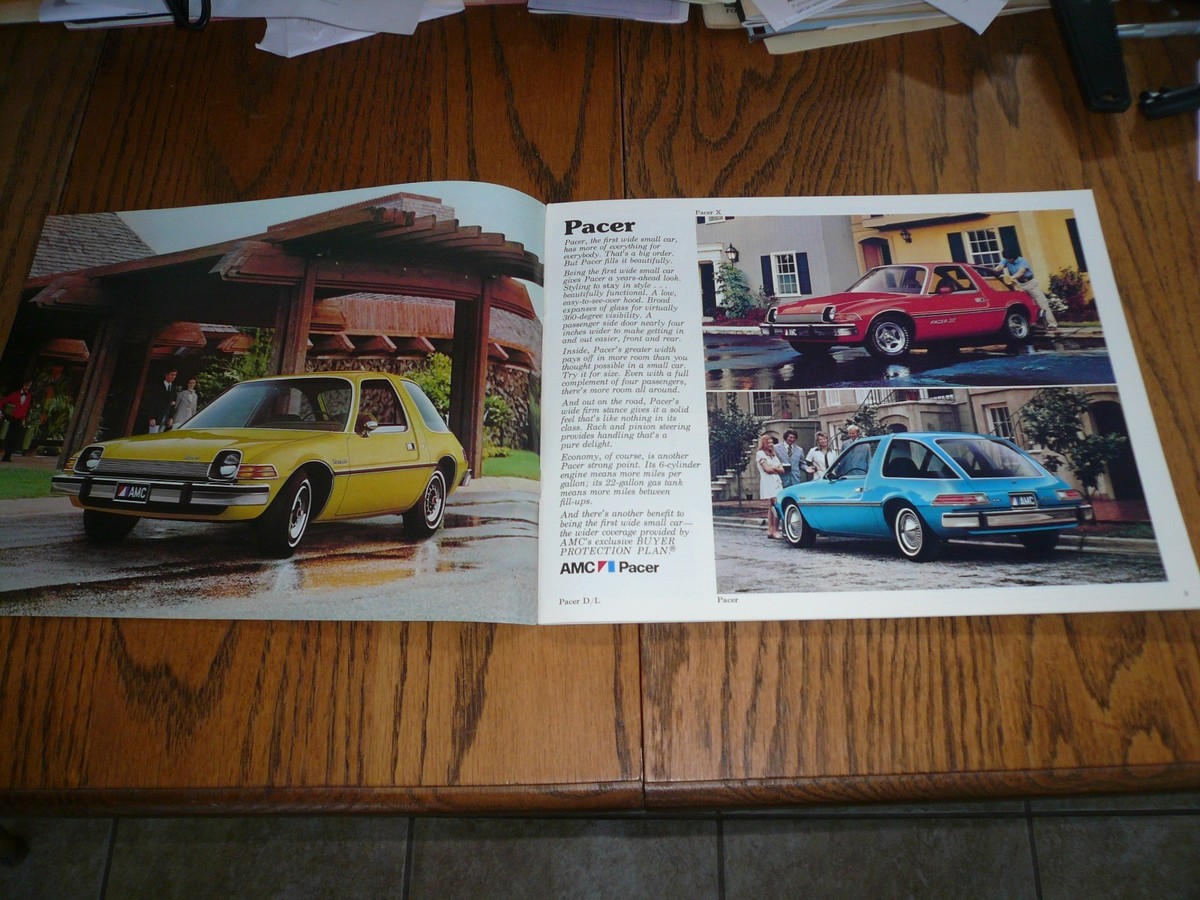 1976 AMC Pacer Gremlin Hornet Matador Sales Brochure - Vintage | eBay