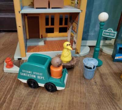 Little People - Figura De Elmo De Repuesto, Rojo, Para Fisher-Price Elmo Y Cookie Monster's House Playset