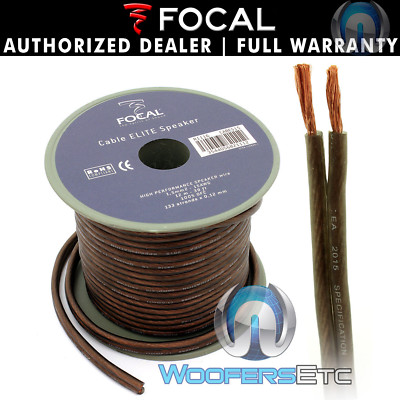 FOCAL ES15 15 AWG 39 FEET 100% OFC OXYGEN FREE COPPER COMPONENT SPEAKER WIRE