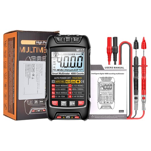 ANENG M117 Digital Multimeter NCV AC/DC Voltmeter Current 4000 Count True RMS