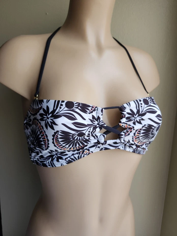 Top de bikini Ella Moss bandeau talla mediana nuevo sin etiquetas  Foto 4 de 4