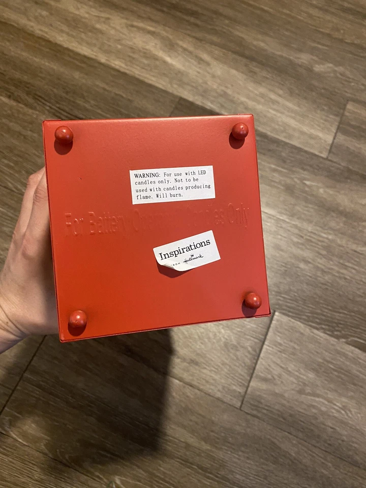 Hallmark Inspirations Jaula de Pájaro Rojo Linterna Colgante Candelabro Navidad  Foto 4 de 4