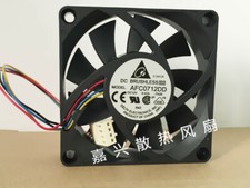 Delta AFC0712DD 12V 0.45A 7CM 7020 PWM Ball cooling fan 4pin