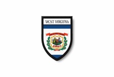 patch aufn&auml;her b&uuml;gelbilder aufb&uuml;gler flagge flaggen fahne usa west virginia
