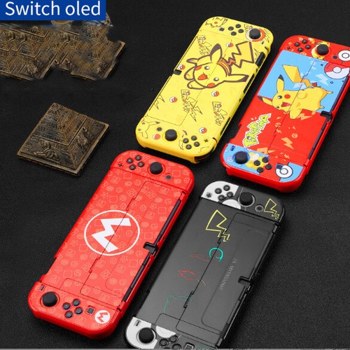 NS OLED Split Cover Skin Hard Case Shell For Nintendo Switch Subject Limitation - Bild 5 von 29