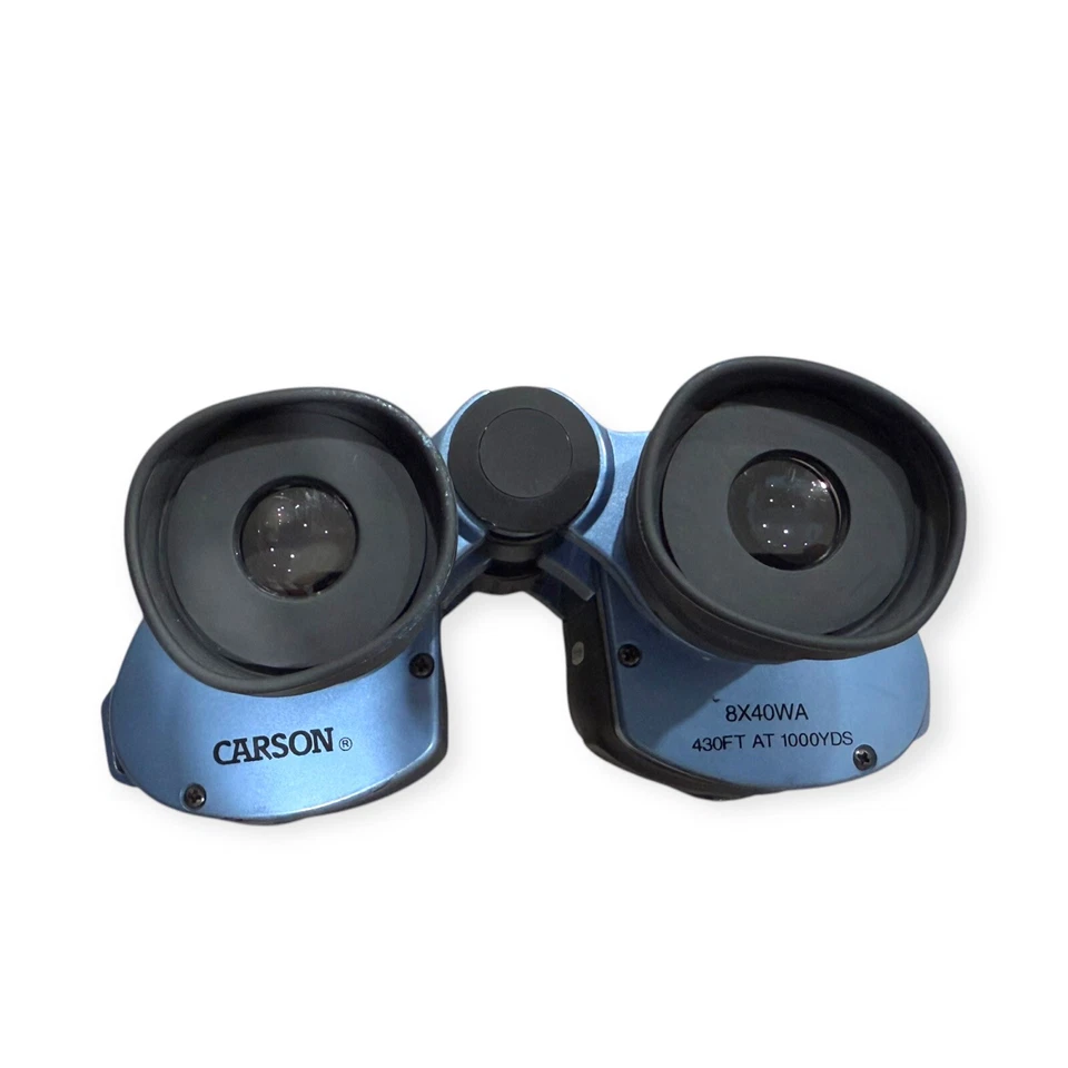 Carson Binoculars 8x40WA 430 Ft 1000 yds Blue Heavyweight Heavy duty Adjustable - Image 2 of 4