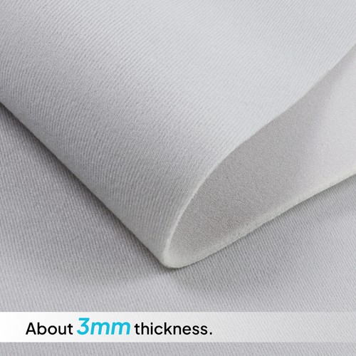 60"W×24"L Car Headliner Fabric for Automotive RV Boat Interior Roof Replacement - Picture 3 of 8