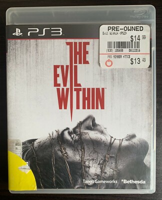 Evil Within (Sony PlayStation 3, 2014)AMAZING CONDITION!!!TESTED!!!