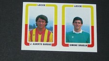 BARBAS BRAGLIA LECCE SERIE B FOOTBALL CALCIO 1987-1988 EUROFLASH ITALIA PANINI