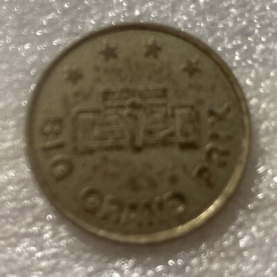 BIG GRAND PRIX BG ARCADE TOKEN .984 | eBay