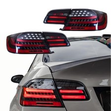 schwarz LED Light Bar Rückleuchten Heckleuchten für BMW E92 Coupe LCI 2006-2012