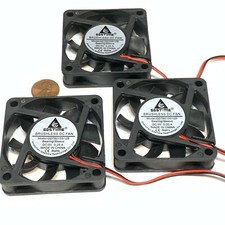 3 Piece DC Brushless Cooling Fan 5V 60mm x 15mm 2Pin Computer Heatsink 6015 A45