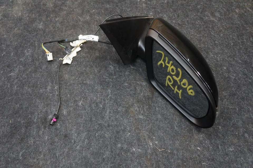 Right Door Mirror Black OEM 2058100605 Mercedes C-Class C43 AMG W205 17-21 *Note - Image 3 of 4