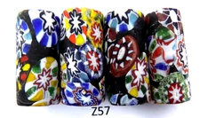 4  WILD Mosaic Hand Lamp Made African Trade Beads Z57   Bin Y   READ MORE INFO