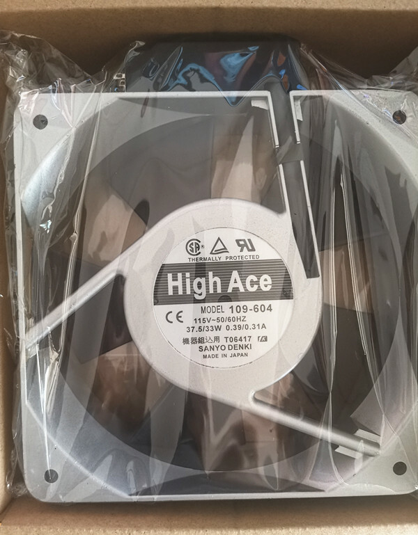 1PC Sanyo 109-604 115V 0.39/0.31A 16050 aluminum frame AC