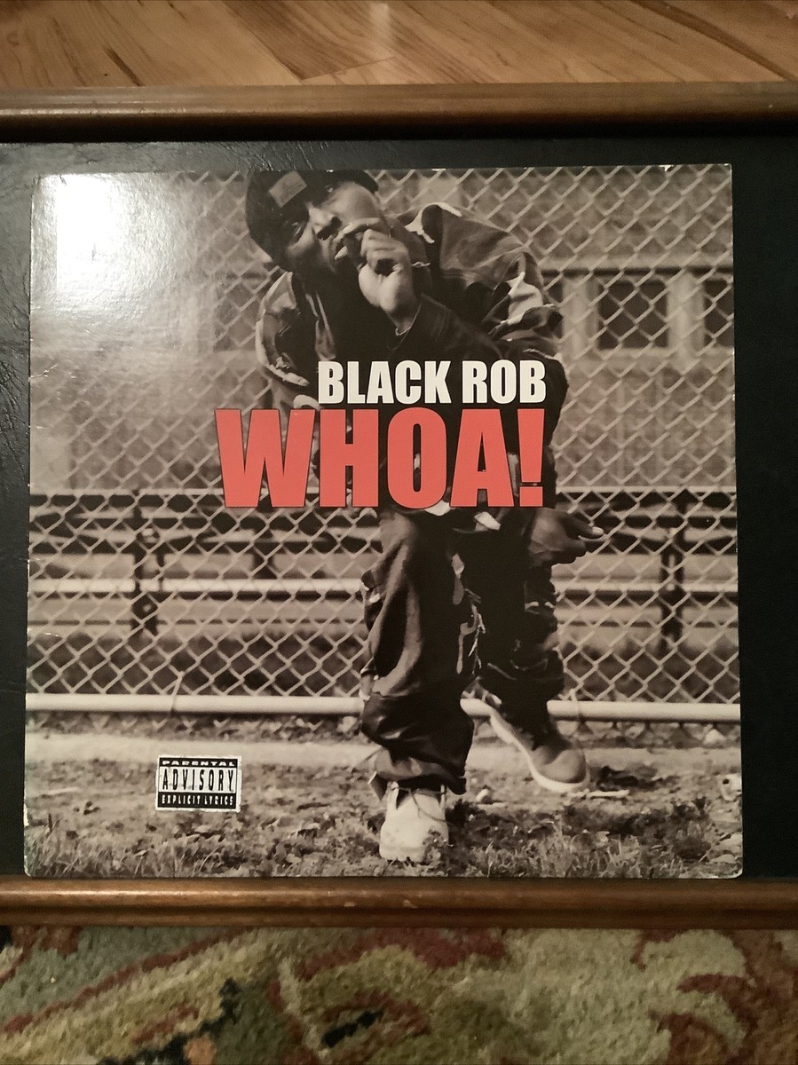 BLACK ROB WHOA! 12インチシングル Whoa! BLACK ROB SINGLE 1998 bad boy records LP Promo | eBay