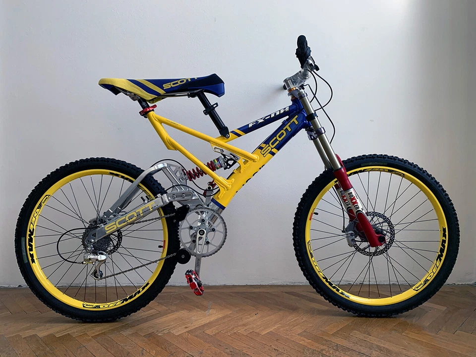 1998 SCOTT FX-DH Octane Downhill Bike *Team Issue* Rock Shox Mavic Sachs Magura
