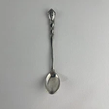 Lenox Baby Spoon Pewter Engraved “G” Initial Straight Handle