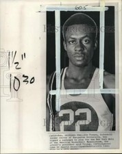 1971 Press Photo Jim Chones, Marquette University basketball player, Wisconsin