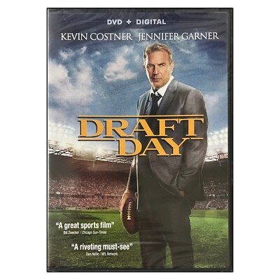 Draft Day (DVD, 2014) DVD + Digital Copy - NEW SEALED