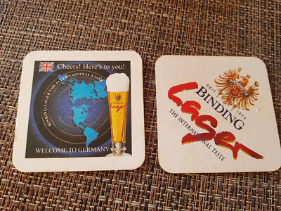 2 Bierdeckel - Binding Lager - Motiv 2