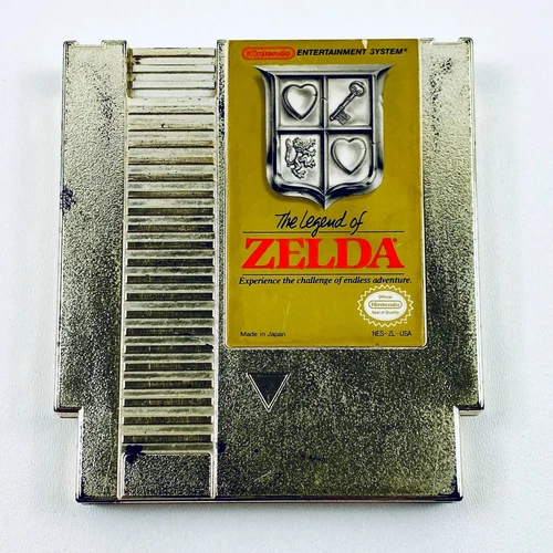 The Legend of Zelda Nintendo NES 1987 Acceptable Cosmetic Flaws Tested & Working