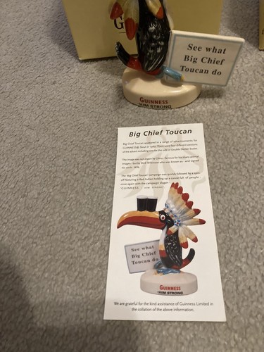 4 Tucanes Royal Doulton Guinness - Edición Limitada con Certificados y Cajas - Imagen 4 de 21