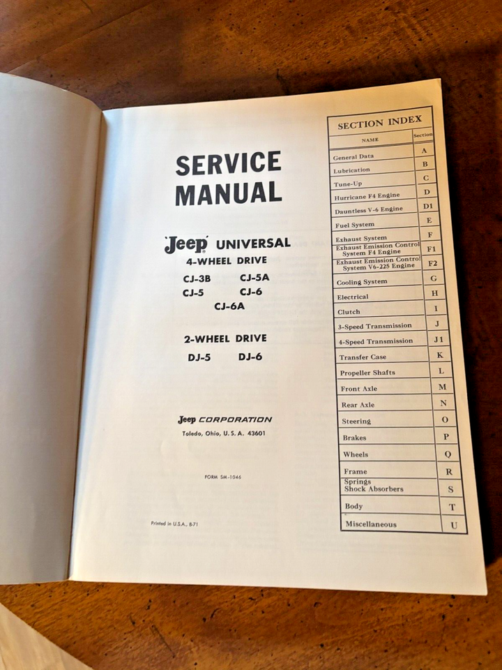 1966 1967 1968 Jeep CJ Universal Series Shop Service Repair Manual CD 1966-1967-1968-jeep-cj-universal-series-shop-service-repair-manual-cd