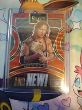 2024 Panini Select WWE - and New! Bret Hart #8 Red Wave Prizm /149